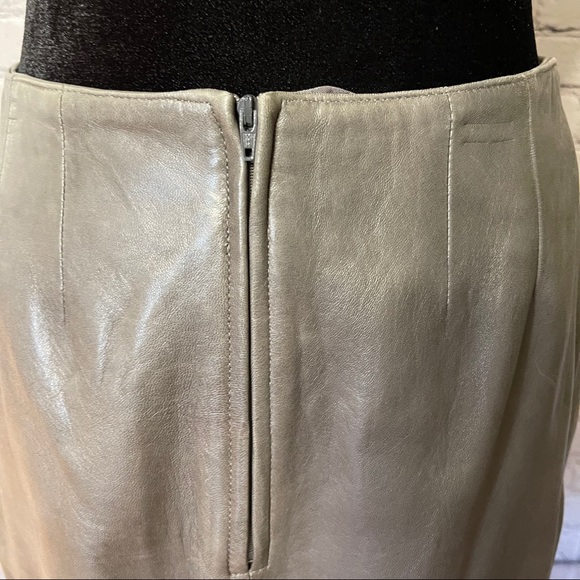 Vintage Sienna Collection Leather mini Skirt 8 - Picture 7 of 11